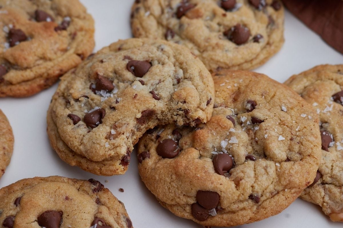 sourdough chocolate chip cookies