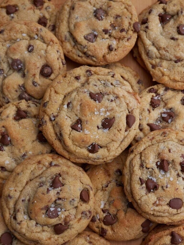 sourdough chocolate chip cookies