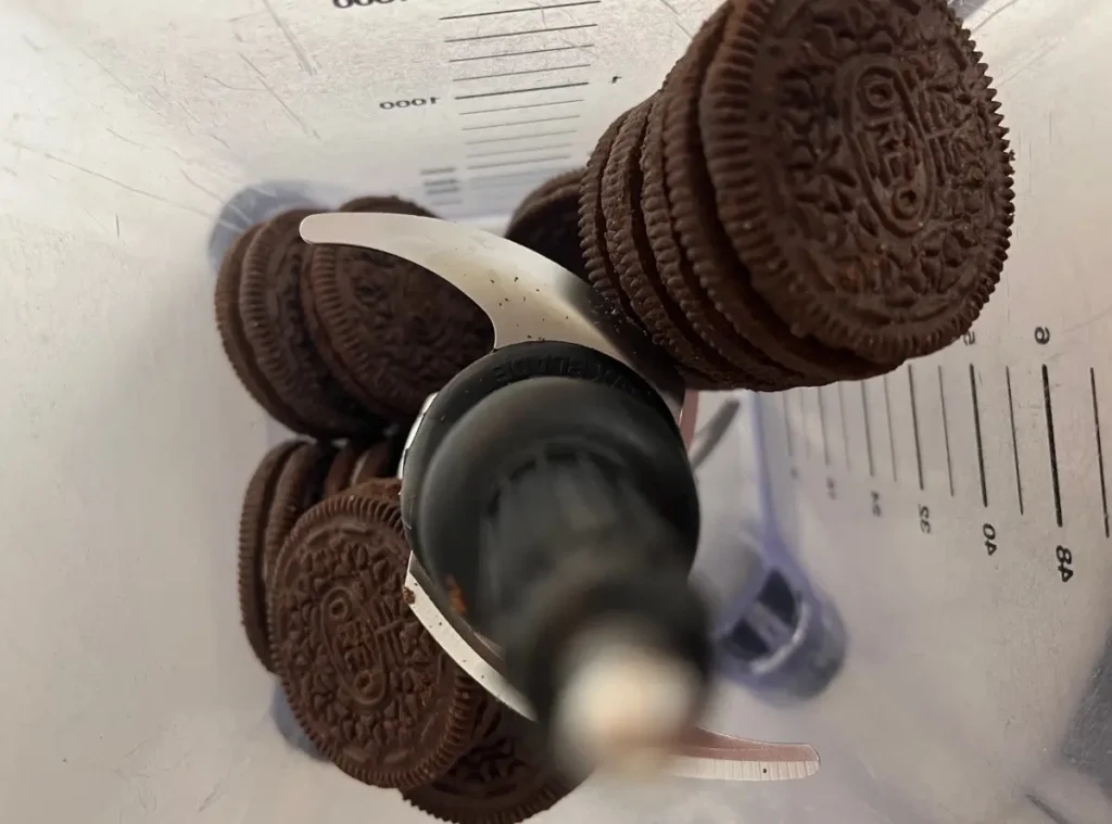 oreos in a blender