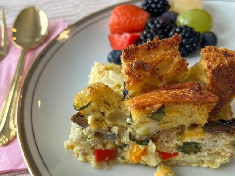 Sourdough Breakfast Casserole - Country Roads Sourdough
