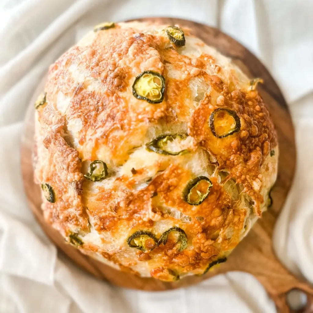jalapeno & cheddar sourdough bread