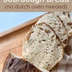 slices of loaf pan sourdough bread