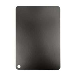 Baking steel on a white background