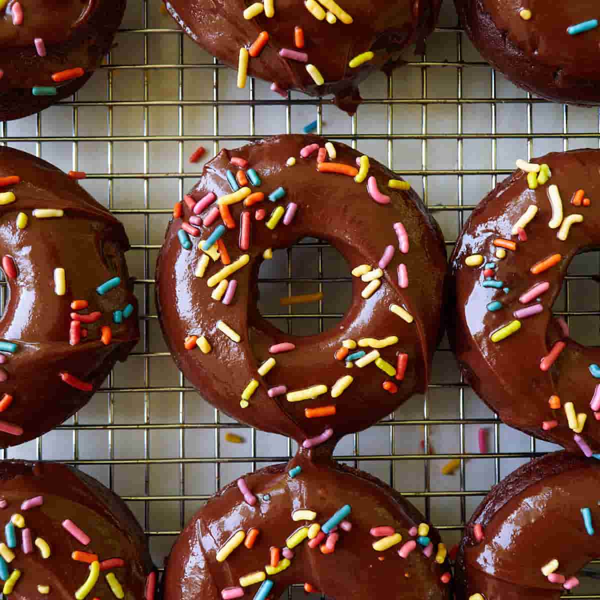 Baked Sourdough Donuts
